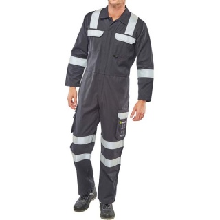 Beeswift CARC6N ARC Flash Coverall Navy Blue